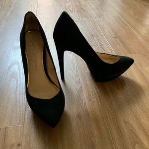 Jessica Simpson platform heels
